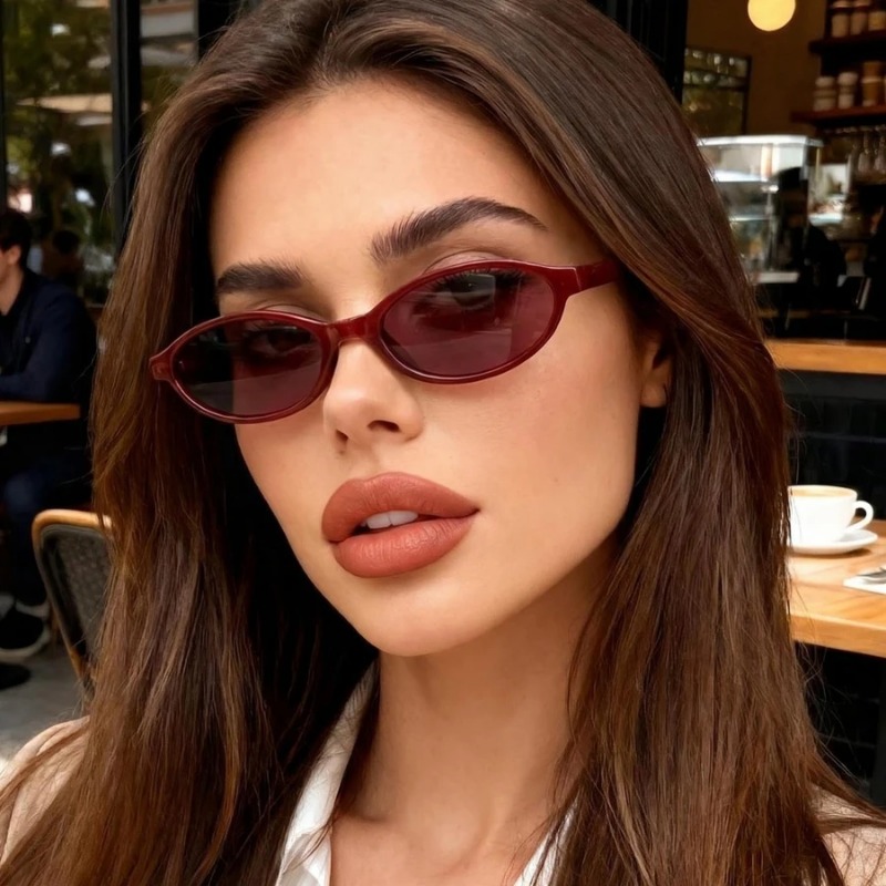 Vintage Fashion Trends - Kacamata Hitam Cat Eye Retro Seksi