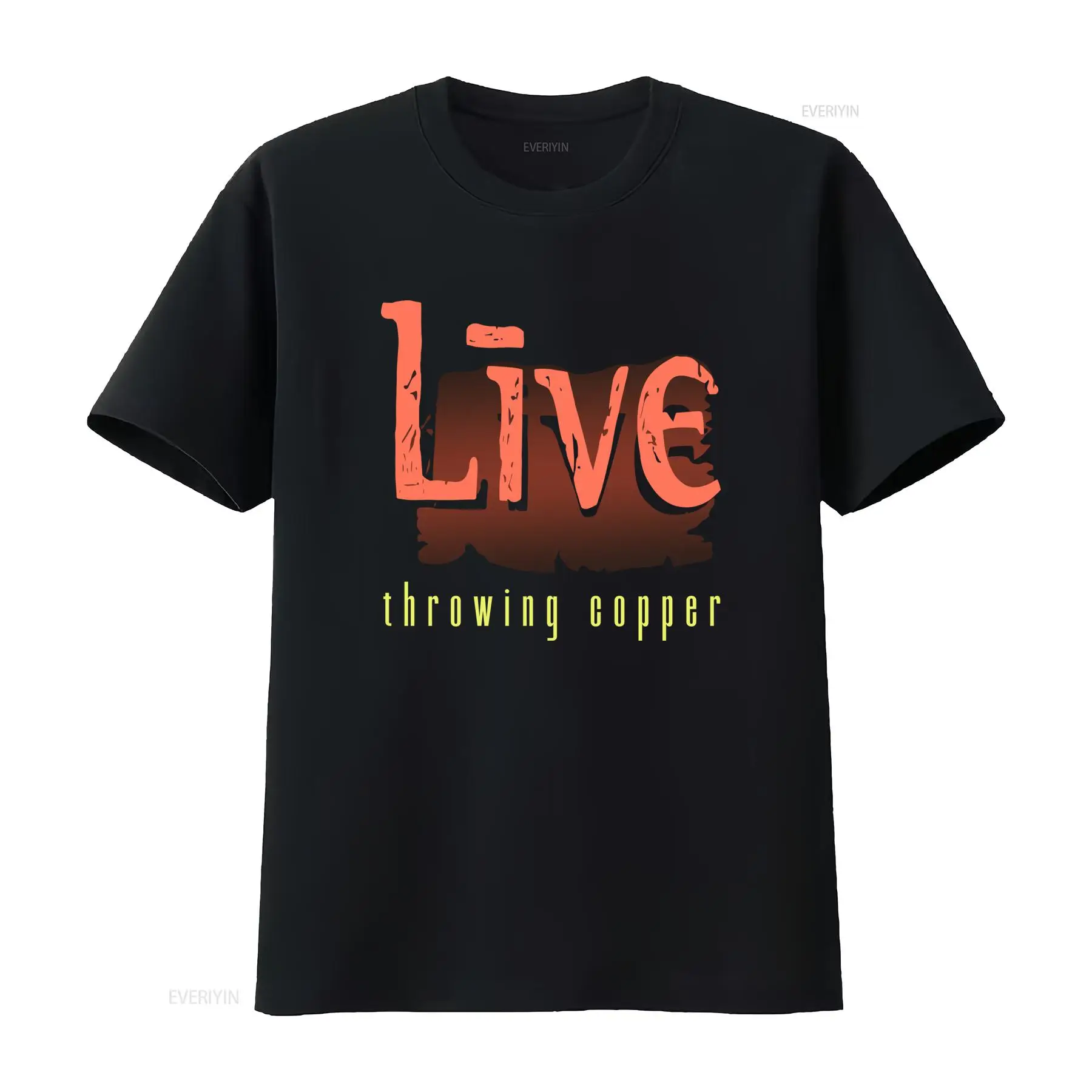 Vintage Fashion Wear - Kaos Vintage 1994 Live Throwing Copper