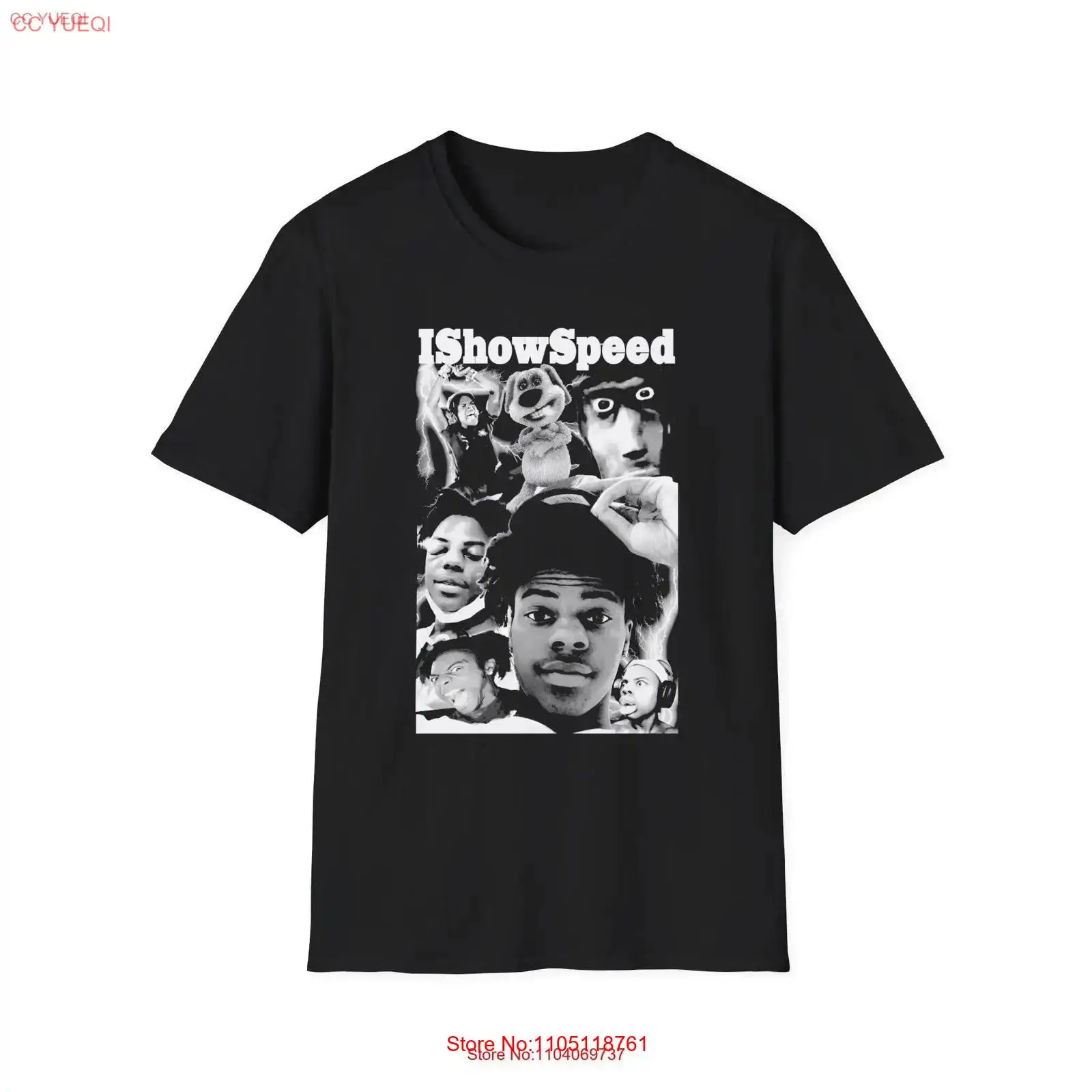 Vintage Fashion Youtubers - Kaos IShowSpeed Merchandise Fan Bootleg Speed