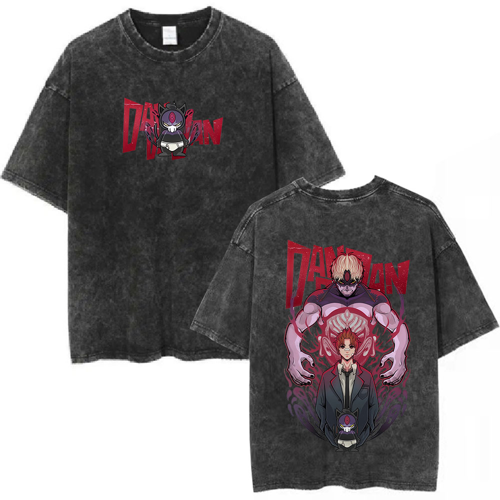Vintage Ken Fashion - Kaos Vintage Washed Anime Dandadan Ken