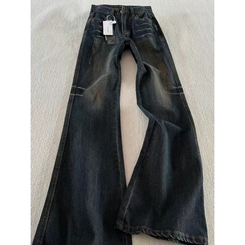 Retro Track Pant - Celana Jeans Pria Denim Retro Klasik