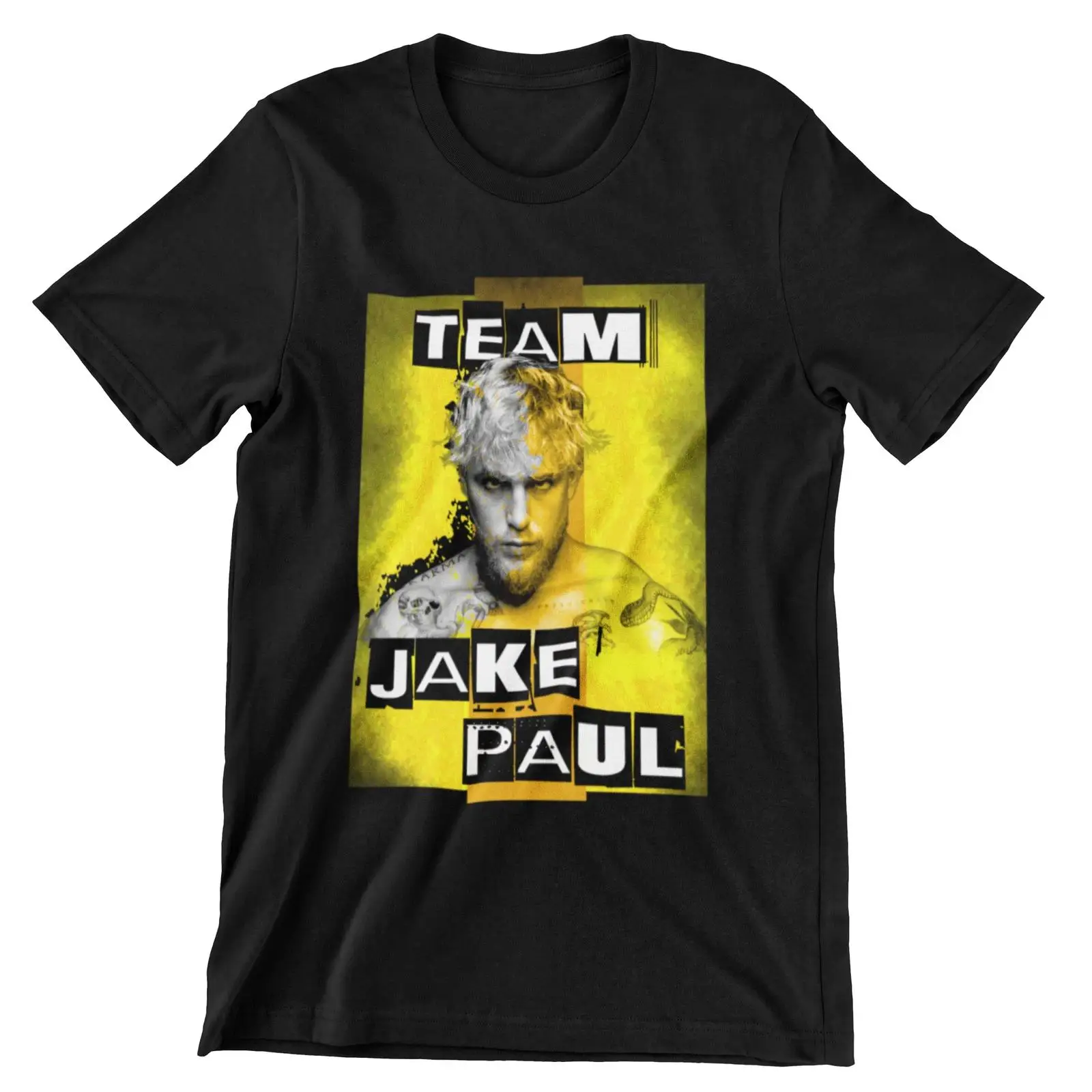 Vintage Fashion Youtubers - Kaos Tim Jake Paul Acara Tinju