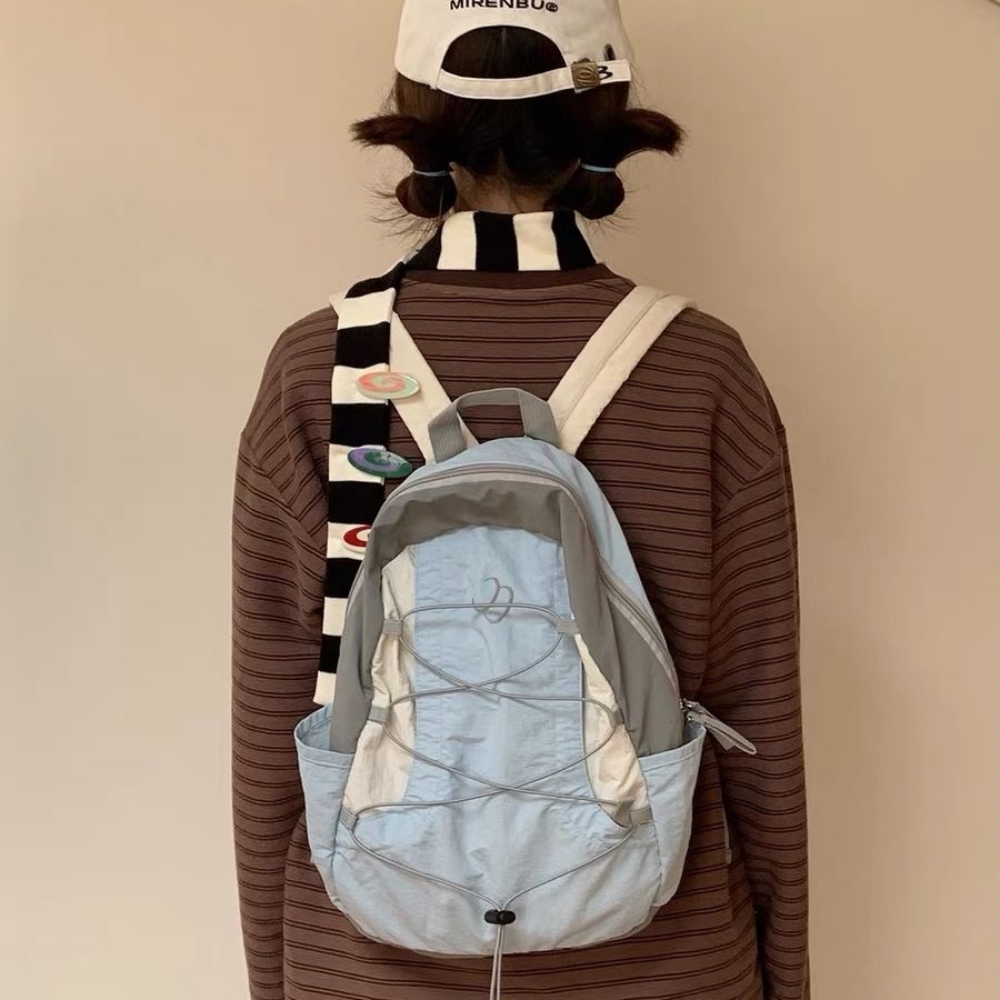 Vintage Fashion Coloring Book - Ransel Warna Kontras Kasual Tas Buku