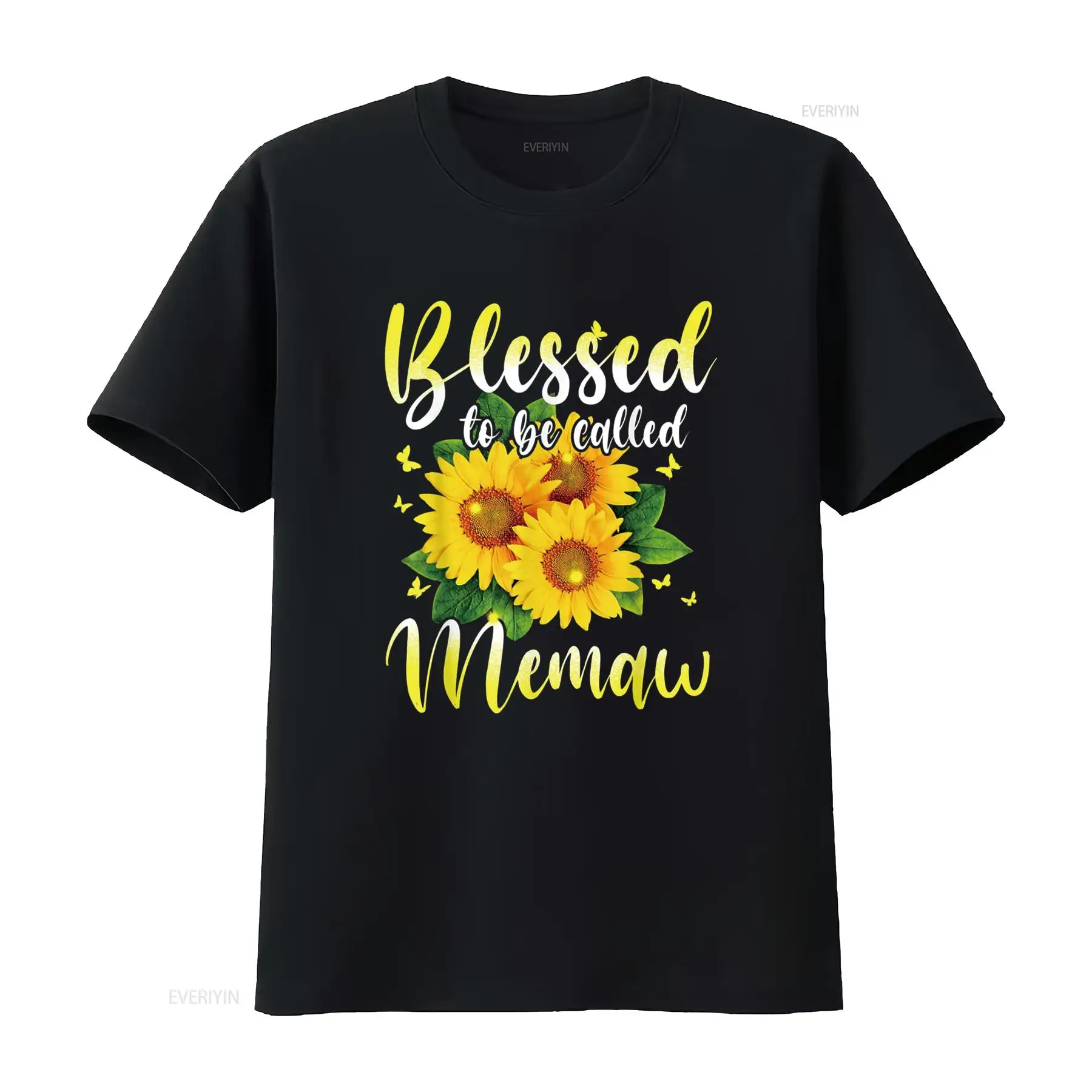 Vintage Fashion Wear - Kaos Blessed To Be Called Memaw