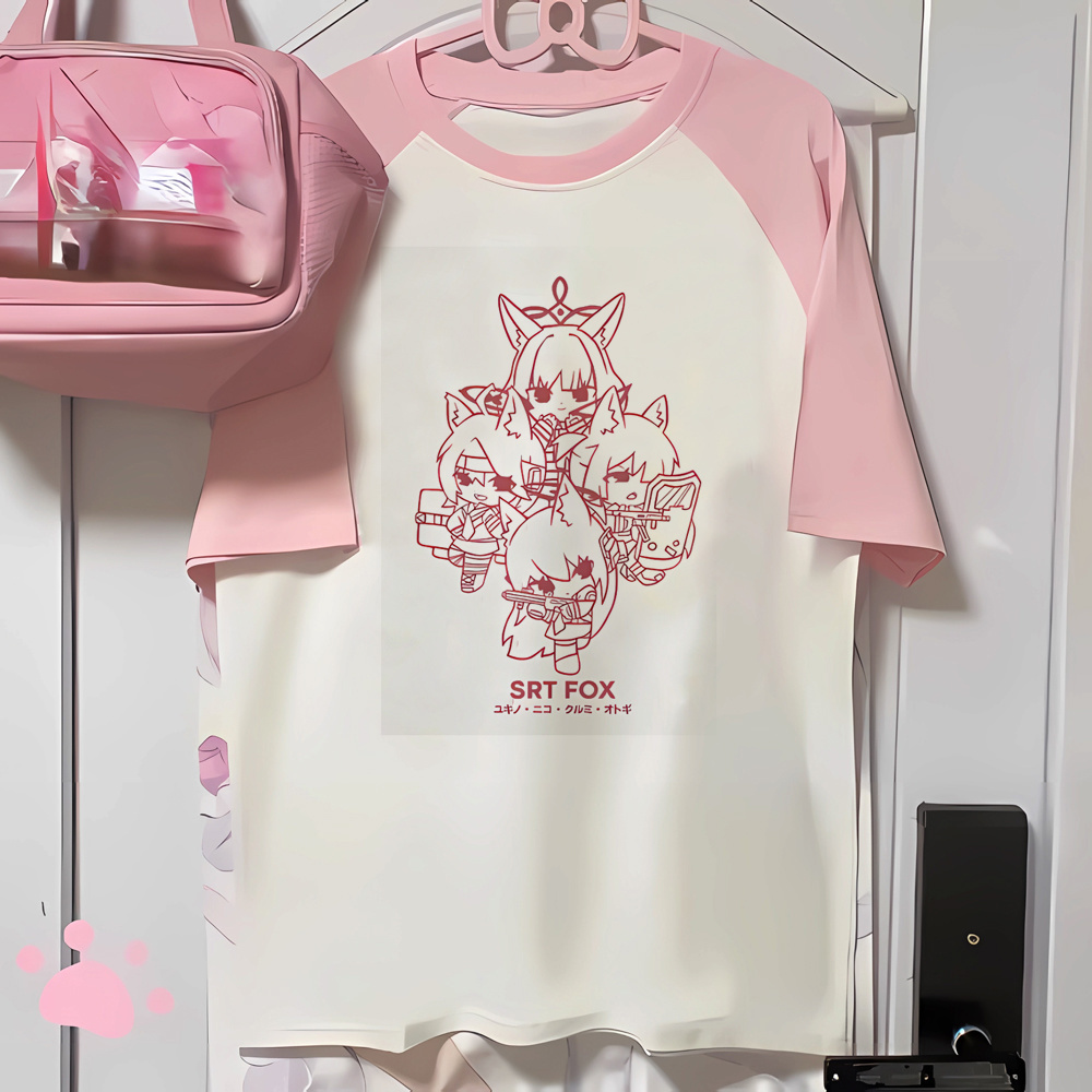 Vintage Fashion Archive - Blue Archive Top Tees Girl Vintage