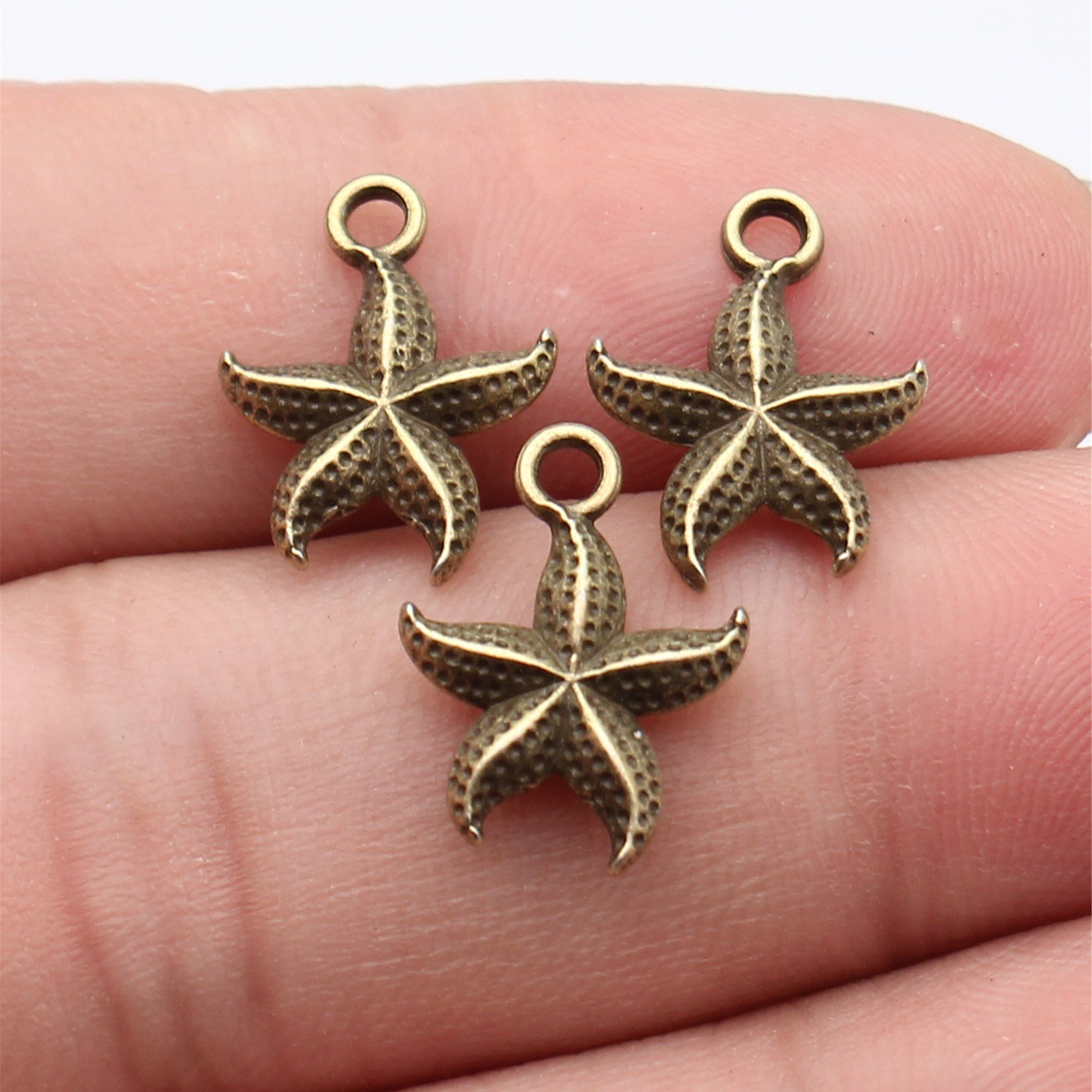 Vintage Fashion Jewelry - 20 Buah 17X12Mm 3 Warna Warna