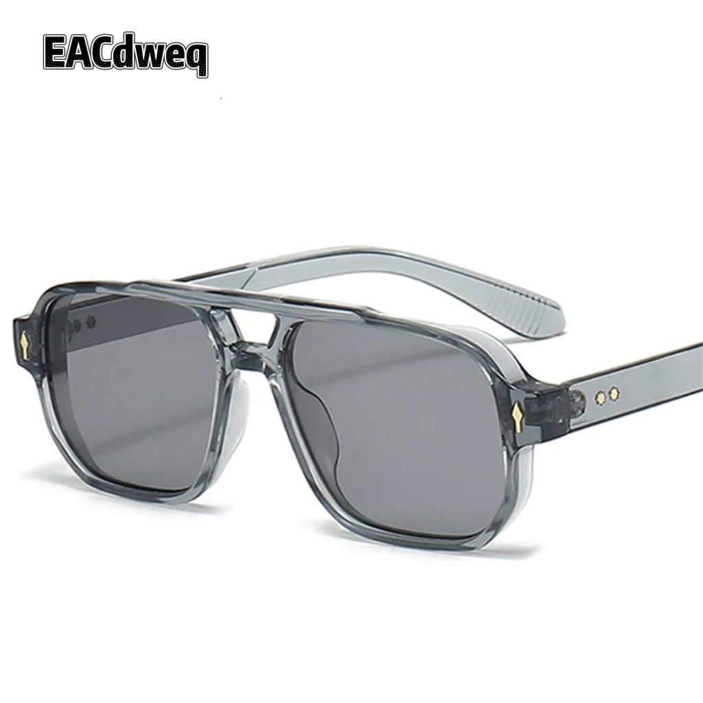 Vintage Fashion Trends - Kacamata Hitam Vintage Double Bridges Pria