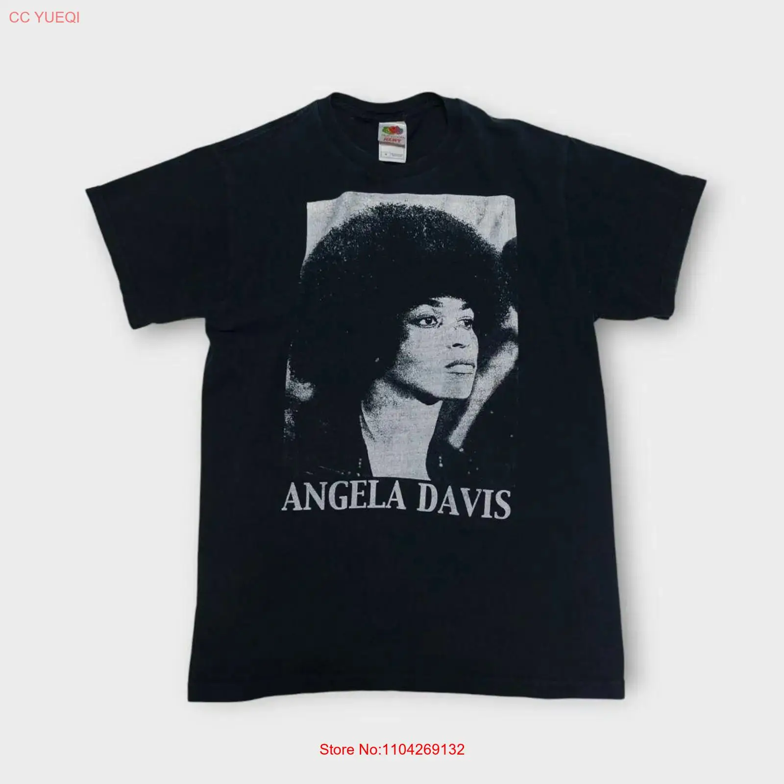 Vintage Fashion Wear - Kaos Angela Davis 90an Langka Ukuran
