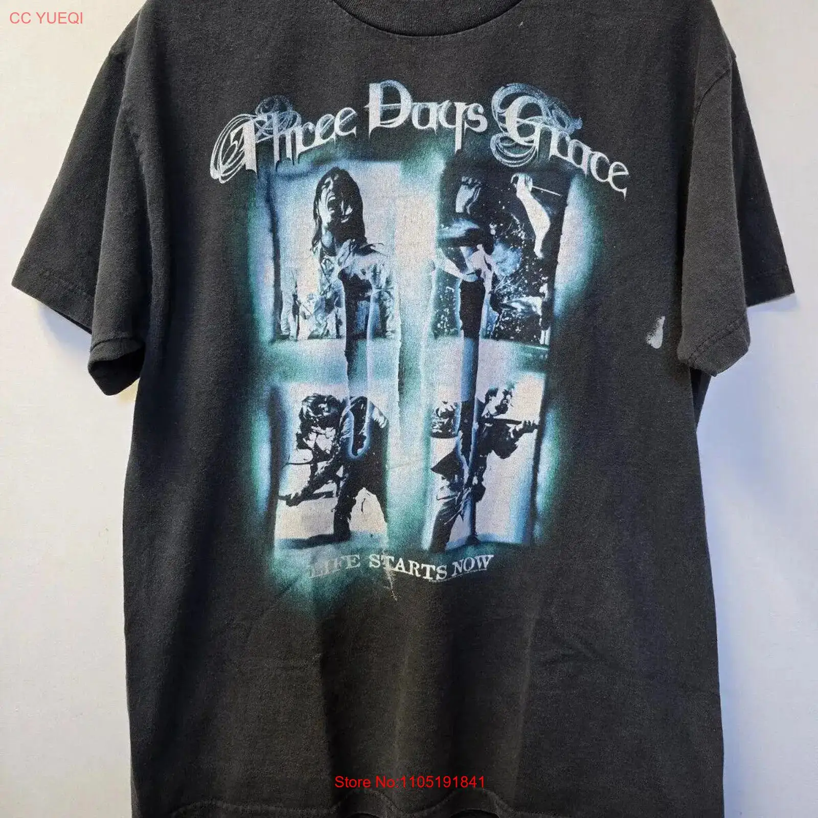 Kaos Three Days Grace Tour 201 - Vintage Fashion Now ulasan dan harga
