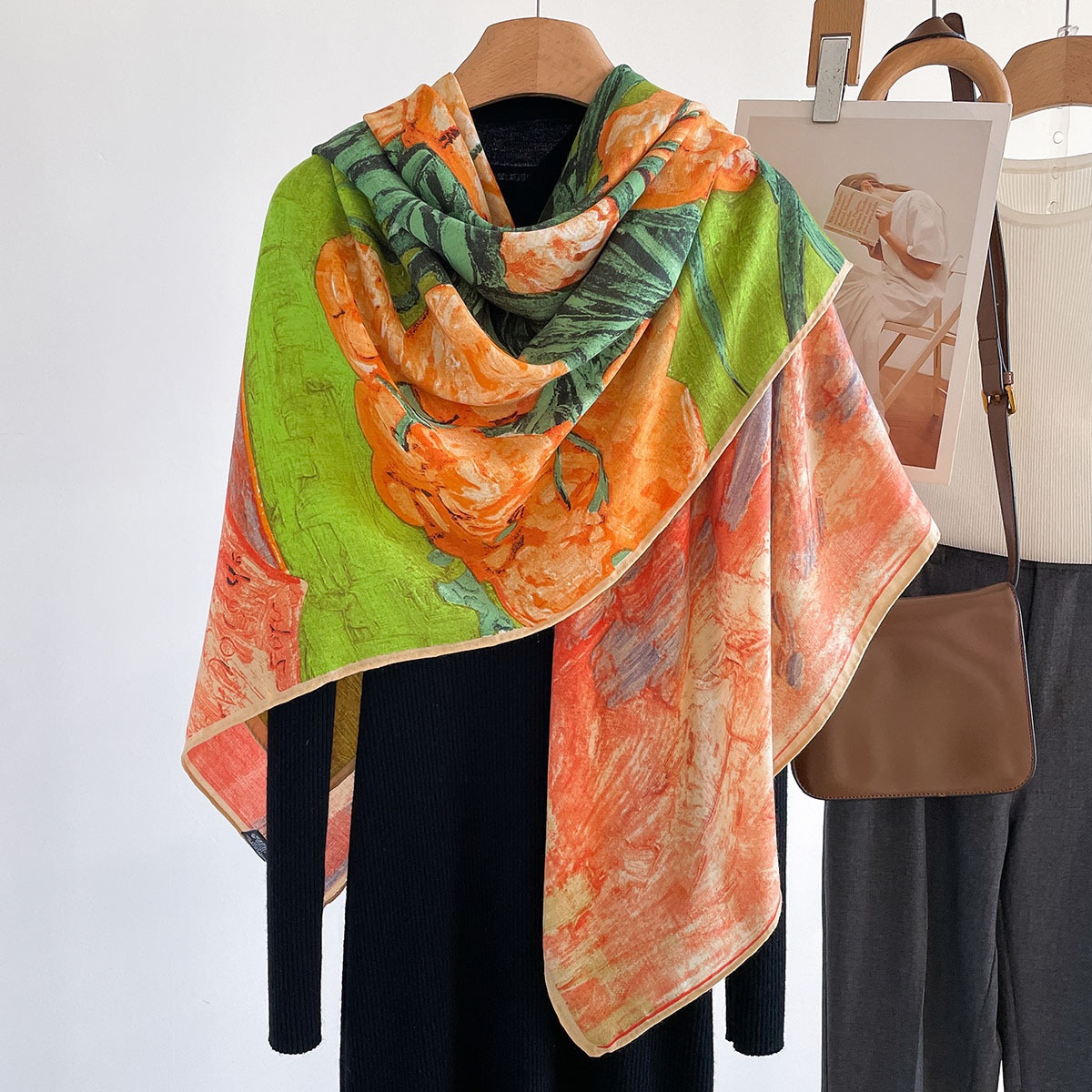 Selendang Wanita Motif Banguna - Vintage Fashion Build ulasan dan harga