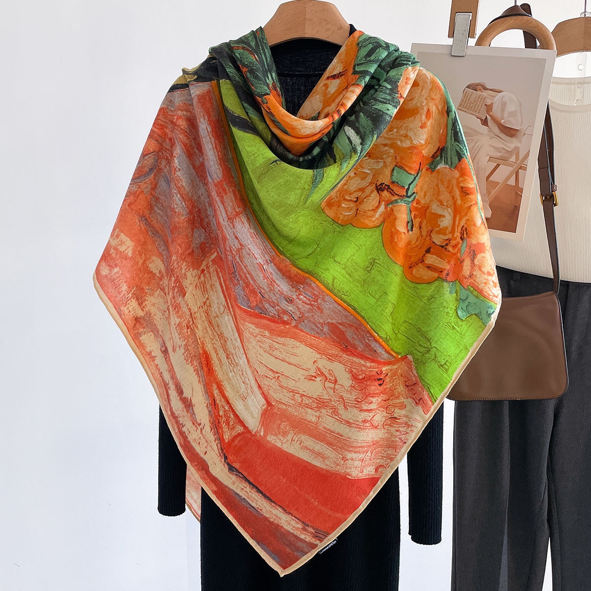 Selendang Wanita Motif Banguna - Vintage Fashion Build ulasan dan harga