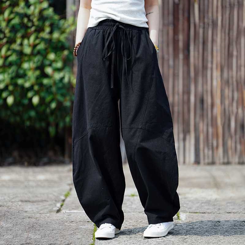 Celana Harem Katun Linen Pria, - Retro Track Pant ulasan dan harga