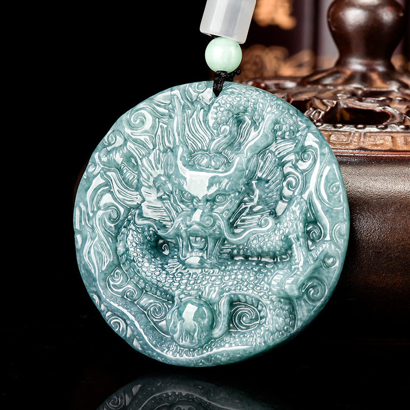 Kalung Liontin Naga Giok Burma - Vintage Fashion Jewelry ulasan dan harga