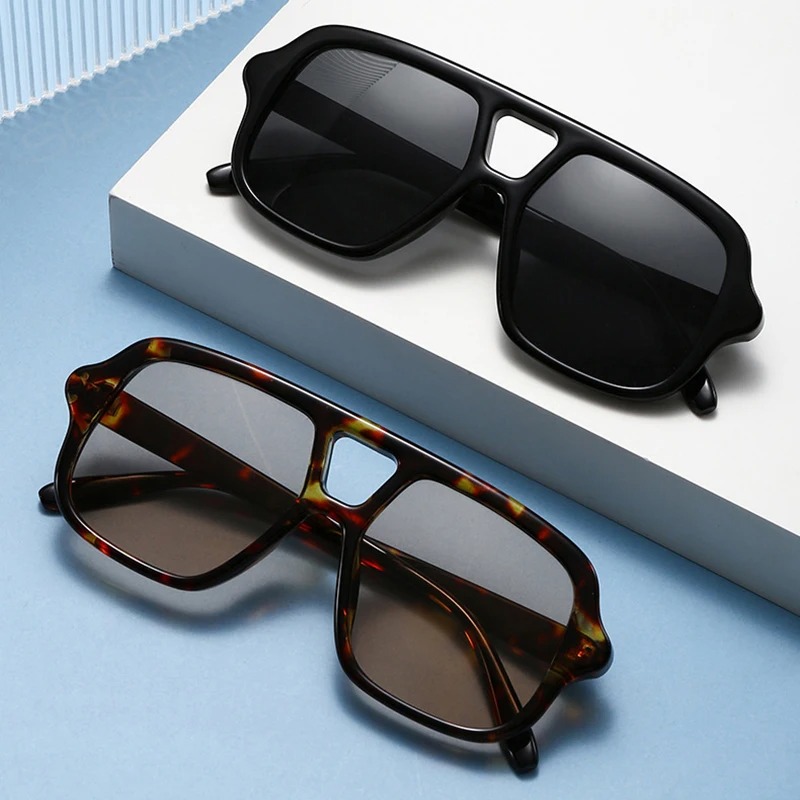 Kacamata Hitam Pria Model Doub - Vintage Fashion Trends ulasan dan harga