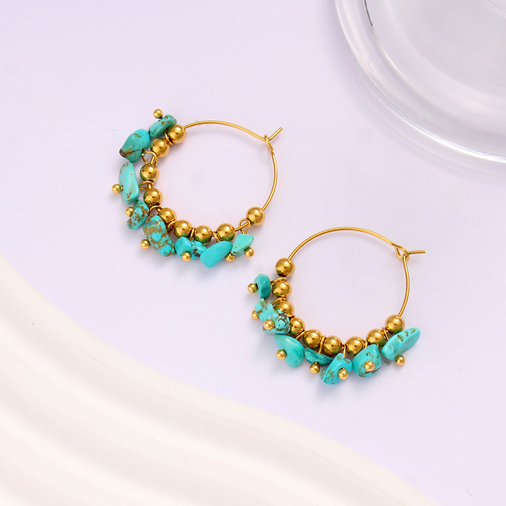 Aksesoris DIY Anting Besar Tur - French Vintage Fashion ulasan dan harga