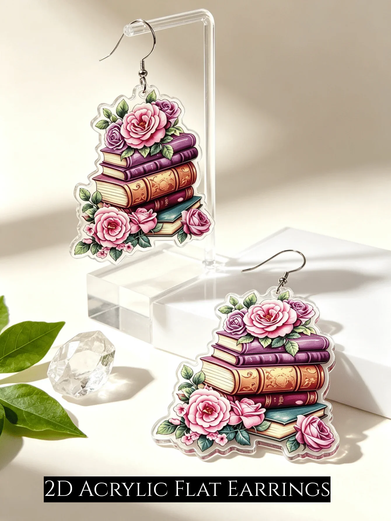 Anting Gantung Dekoratif Pola  - Vintage Fashion Coloring Book ulasan dan harga