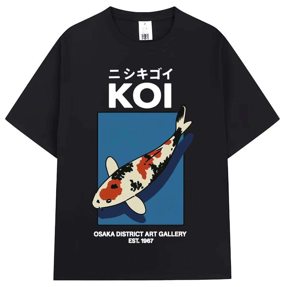 Kaos Ikan Koi Fuji Dragon Yaku - Vintage Fashion In Tokyo ulasan dan harga