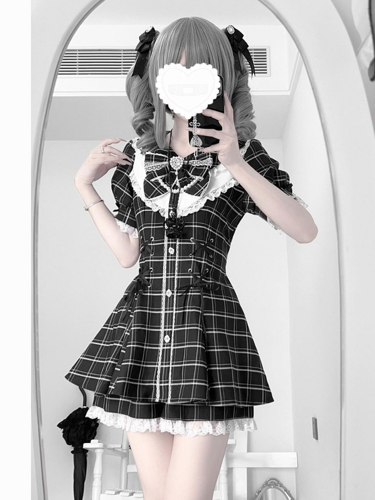 Set Gaun Manis Gaya Lolita Jep - Vintage Fashion Japan ulasan dan harga