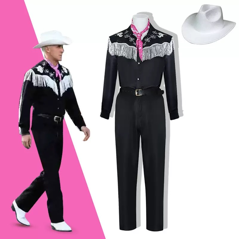 Kostum Cosplay Ryan Gosling Ke - Vintage Ken Fashion ulasan dan harga