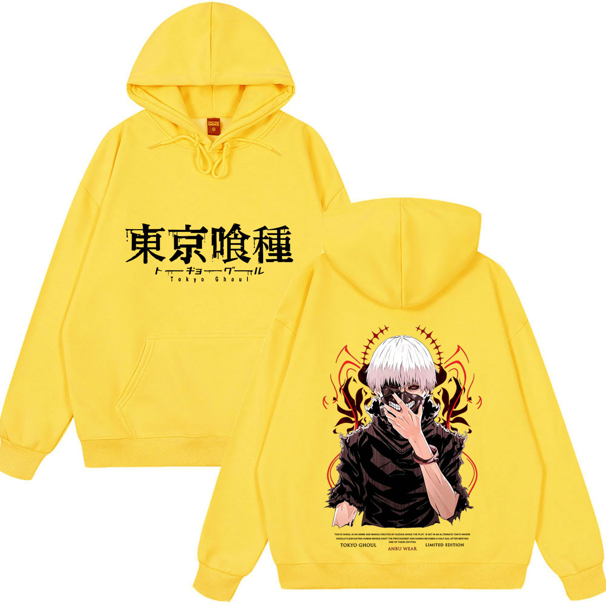 Hoodie Anime Tokyo Ghoul Kanek - Vintage Ken Fashion ulasan dan harga