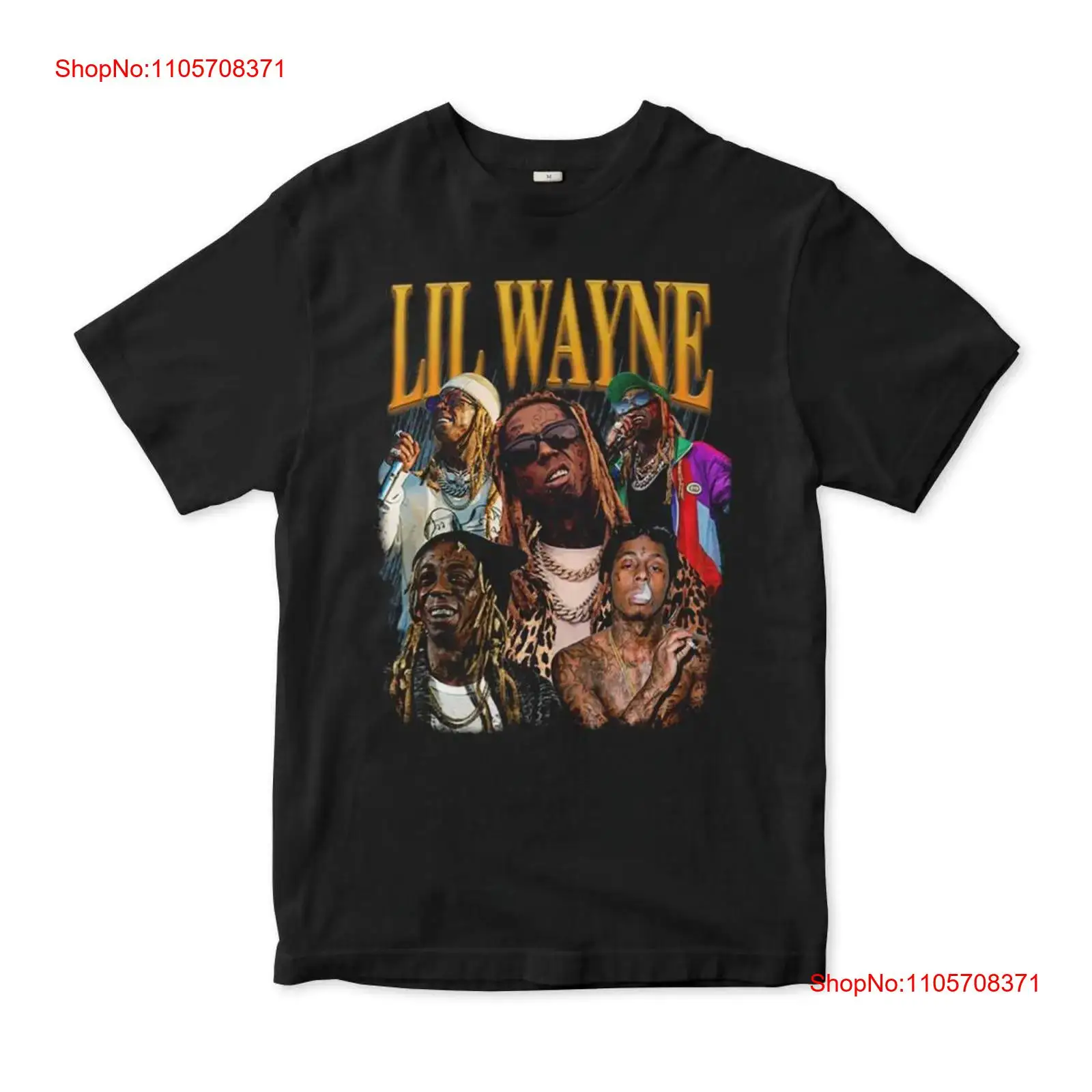 Kaos Lil Wayne Collage Katun U - Vintage Fashion Collage ulasan dan harga