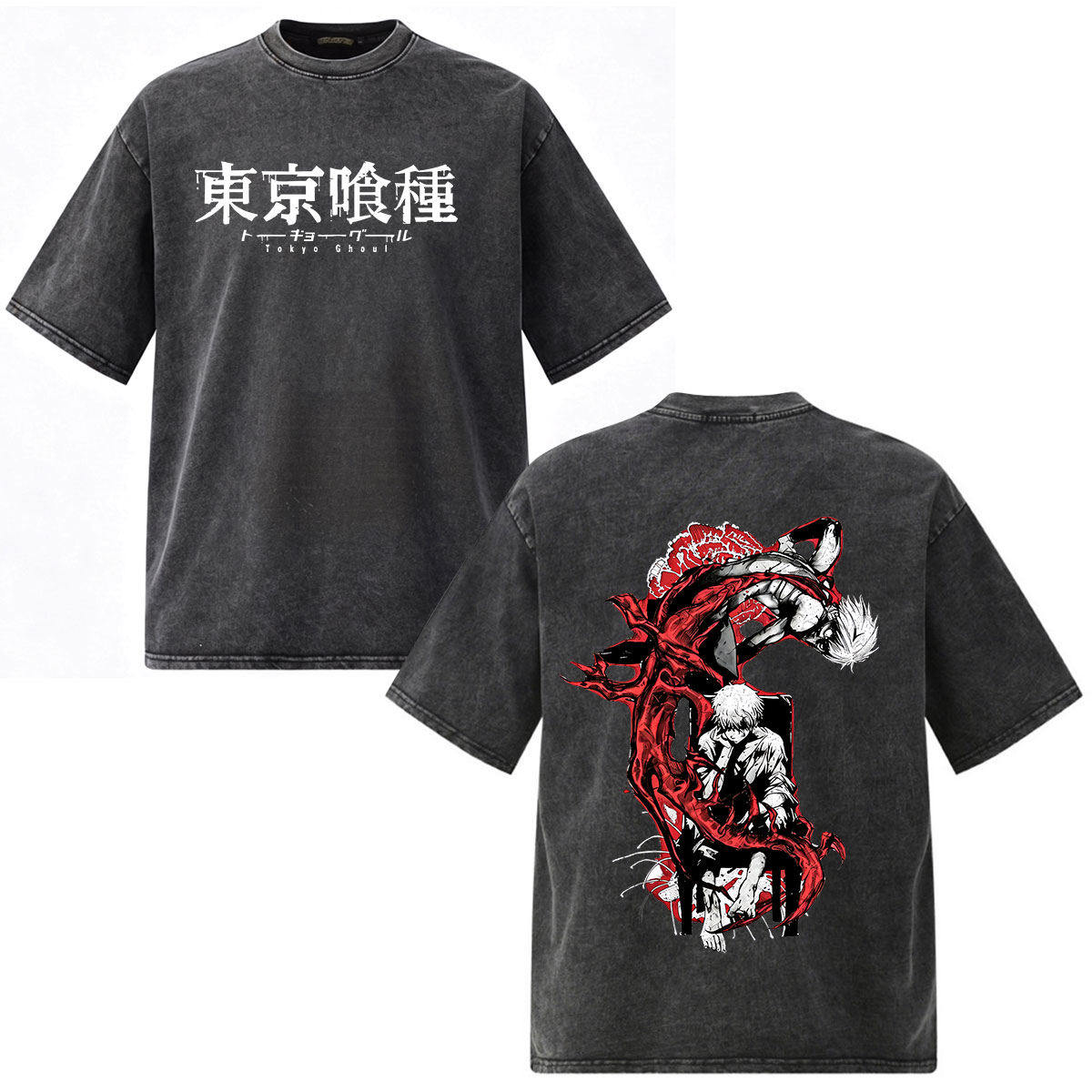 Kaus Anime Tokyo Ghoul Ken Kan - Vintage Ken Fashion ulasan dan harga
