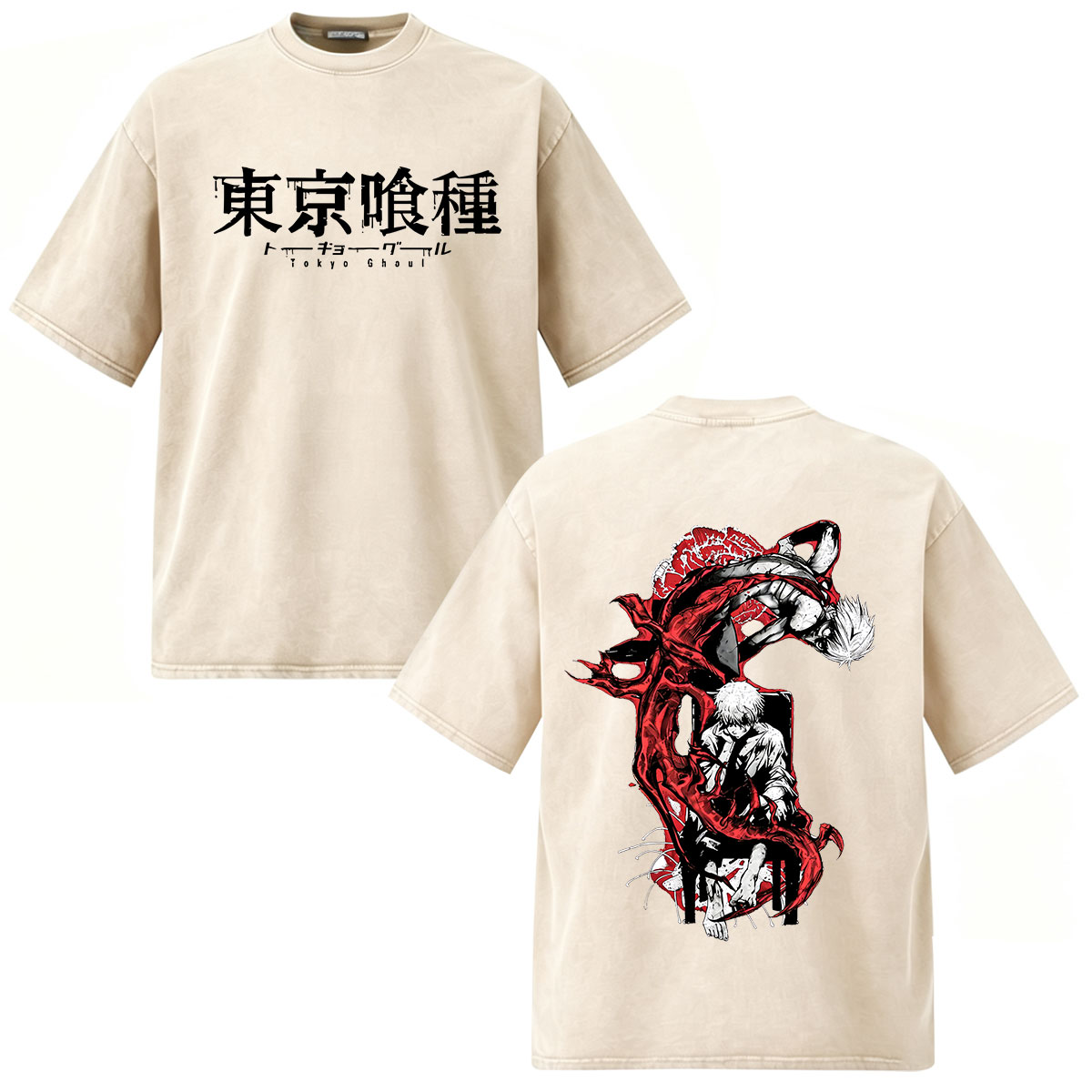 Kaus Anime Tokyo Ghoul Ken Kan - Vintage Ken Fashion ulasan dan harga