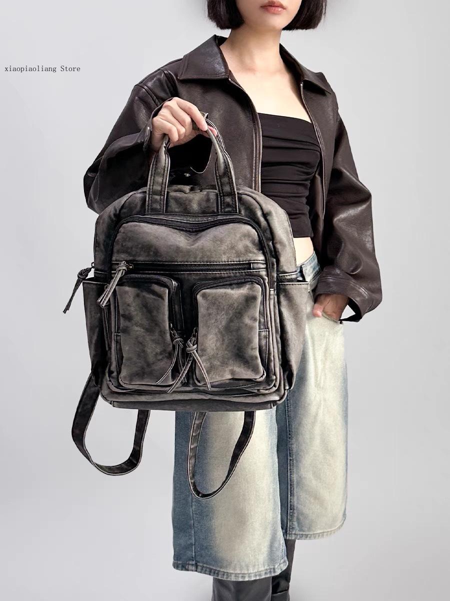 Tas Ransel Kulit PU Lembut Mew - Vintage Fashion Trends ulasan dan harga