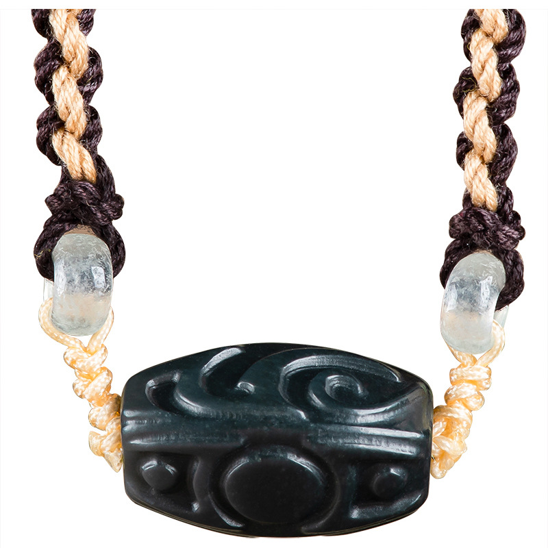 Kalung Liontin Manik Ukiran Gi - Vintage Fashion Jewelry ulasan dan harga