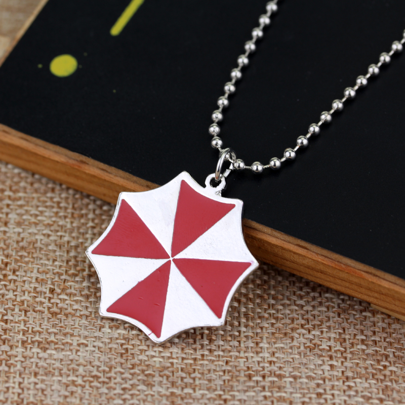 Kalung Liontin Payung Merah Ga - Vintage Fashion Show ulasan dan harga