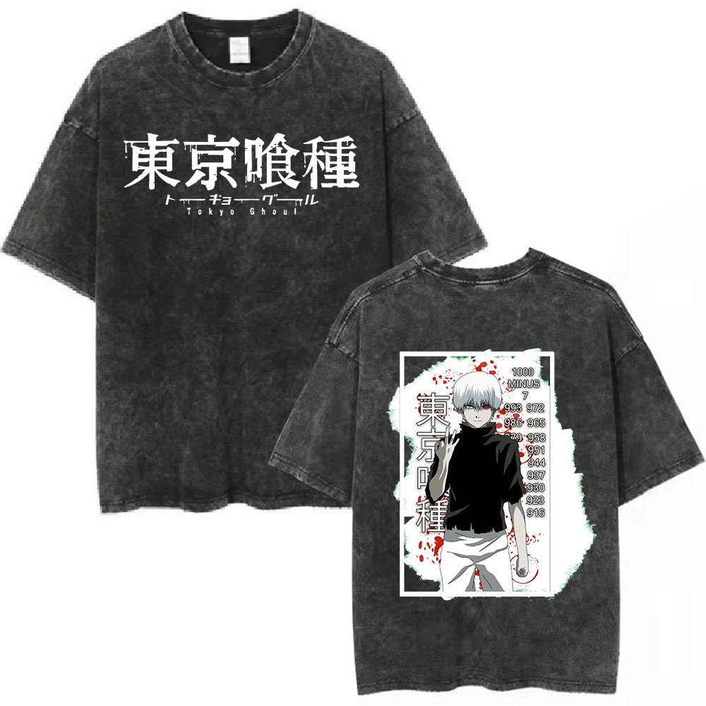 Kaus Antik Anime Tokyo Ghoul K - Vintage Ken Fashion ulasan dan harga