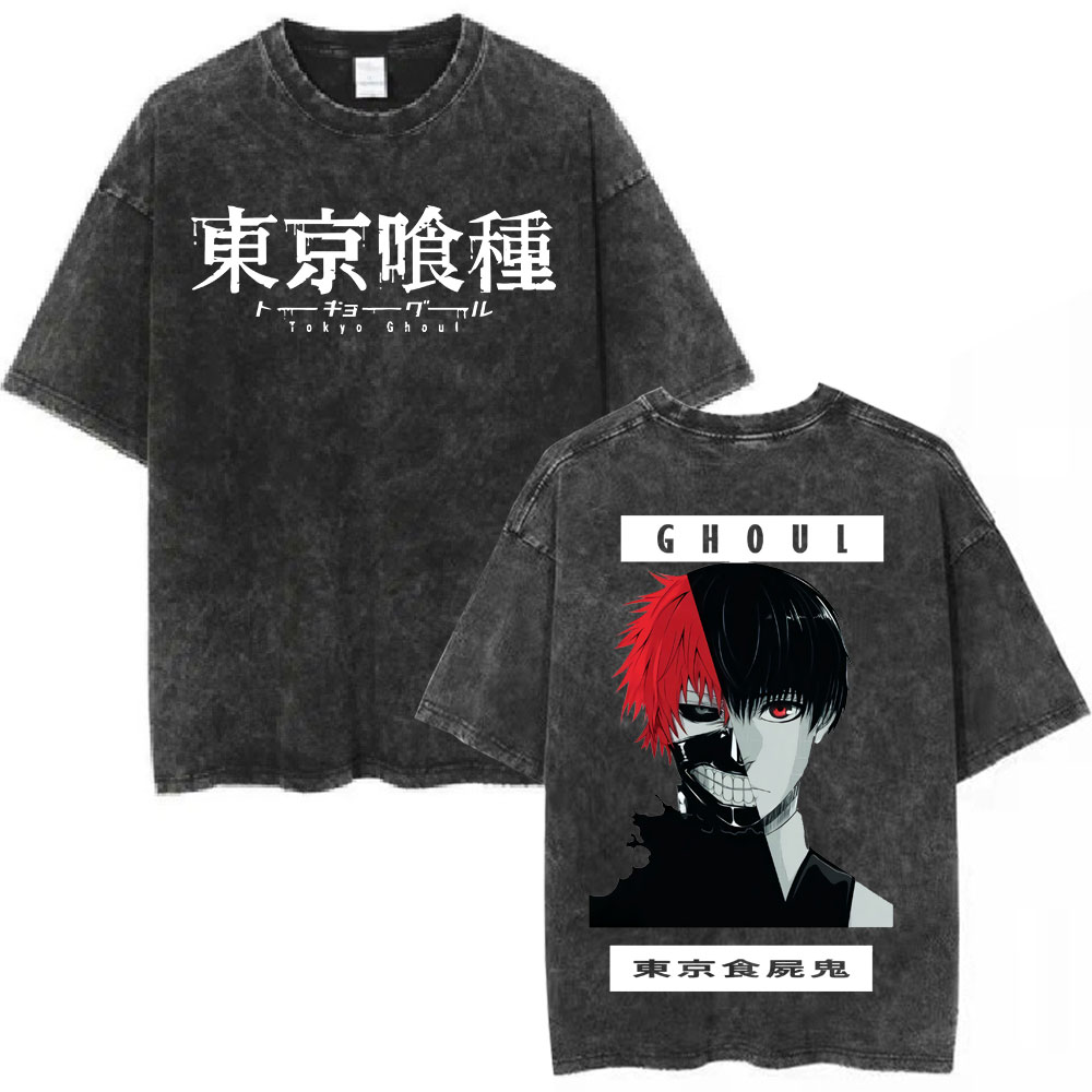 Kaus Antik Anime Tokyo Ghoul K - Vintage Ken Fashion ulasan dan harga