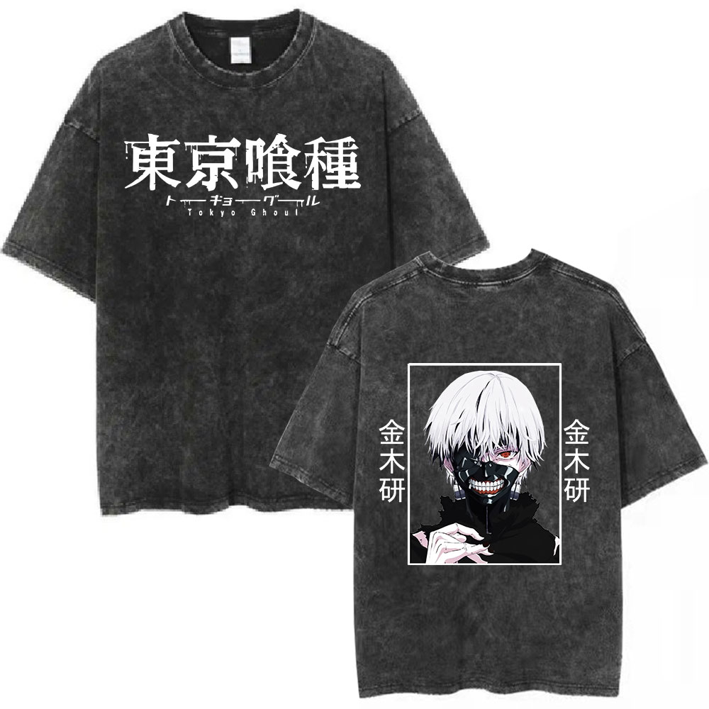 Kaus Antik Anime Tokyo Ghoul K - Vintage Ken Fashion ulasan dan harga