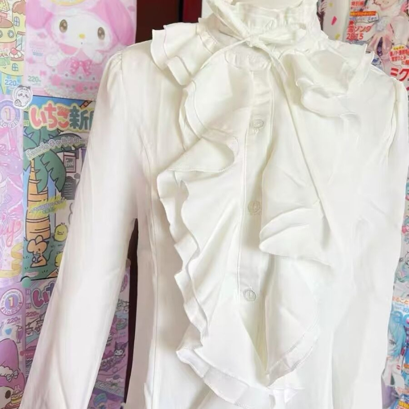 Blus Deeptown Black Gothic Lol - Vintage Fashion Japan ulasan dan harga