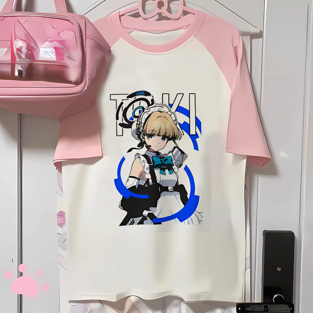 Kaos Blue Archive shoujo vinta - Vintage Fashion Archive ulasan dan harga