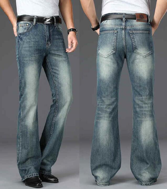 Jeans Longgar Pria Jeans Kaki  - Retro Track Pant ulasan dan harga