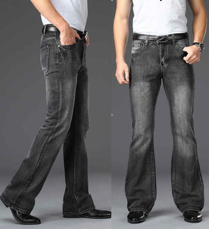 Jeans Longgar Pria Jeans Kaki  - Retro Track Pant ulasan dan harga