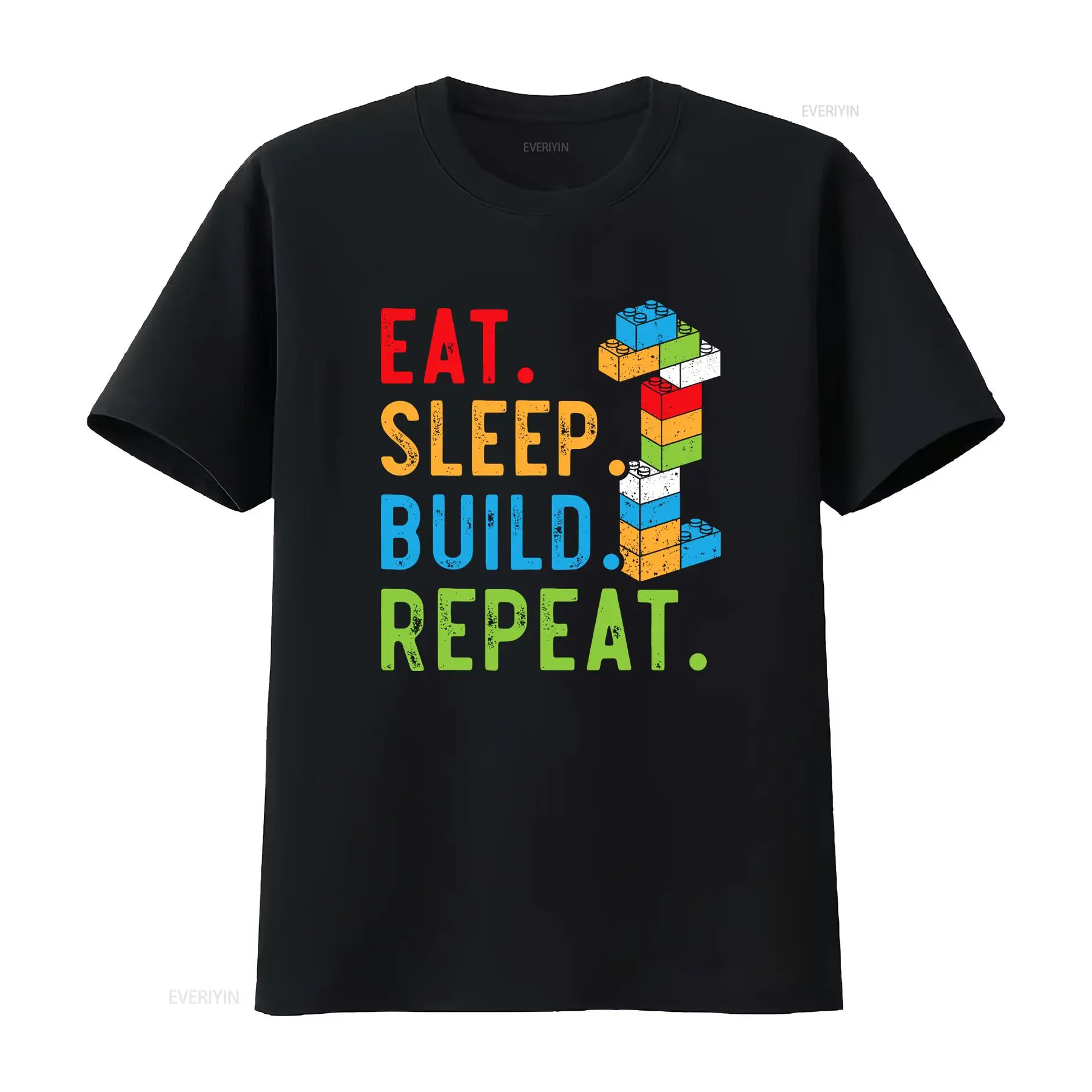 Makan Tidur Bangun Ulangi Kaos - Vintage Fashion Build ulasan dan harga