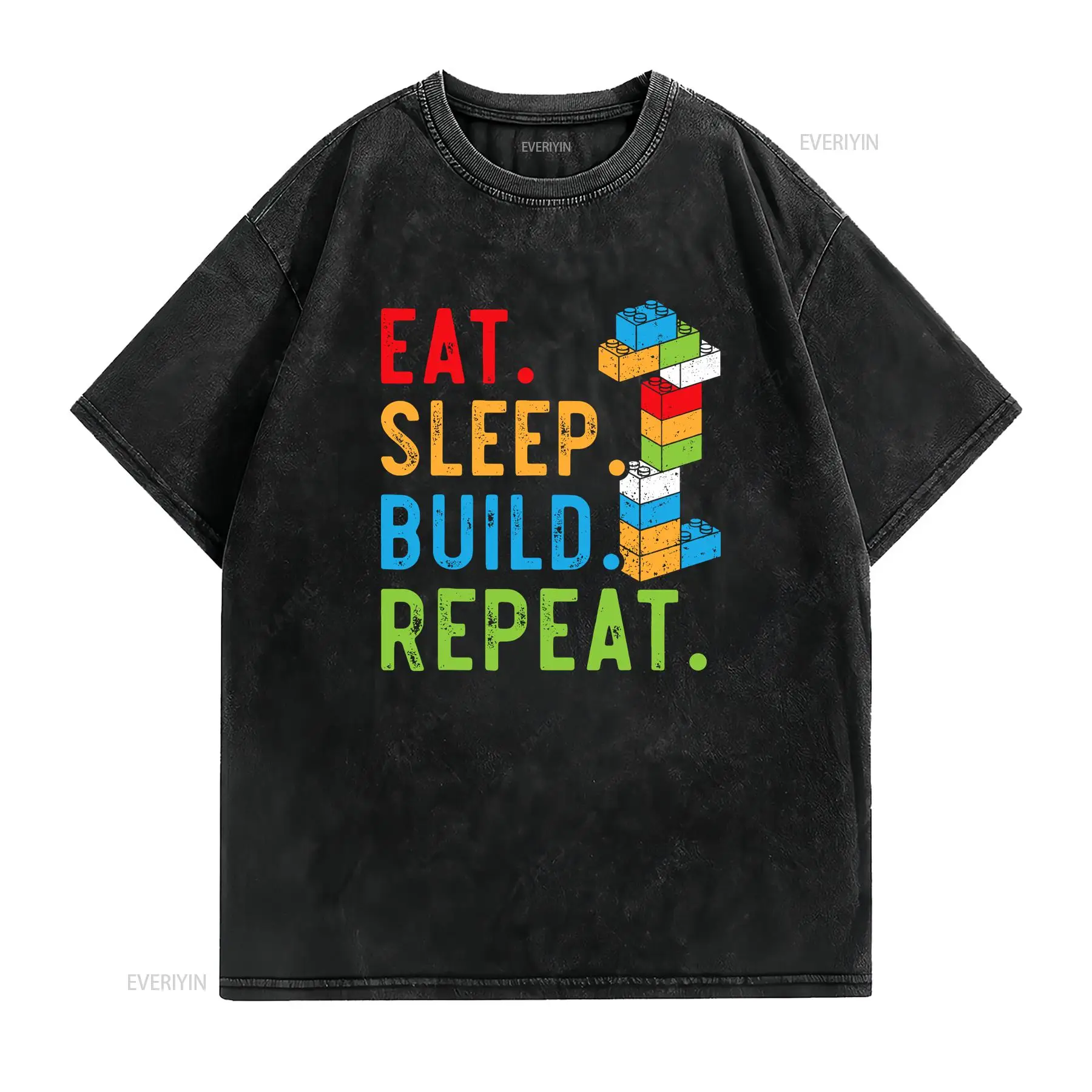 Makan Tidur Bangun Ulangi Kaos - Vintage Fashion Build ulasan dan harga