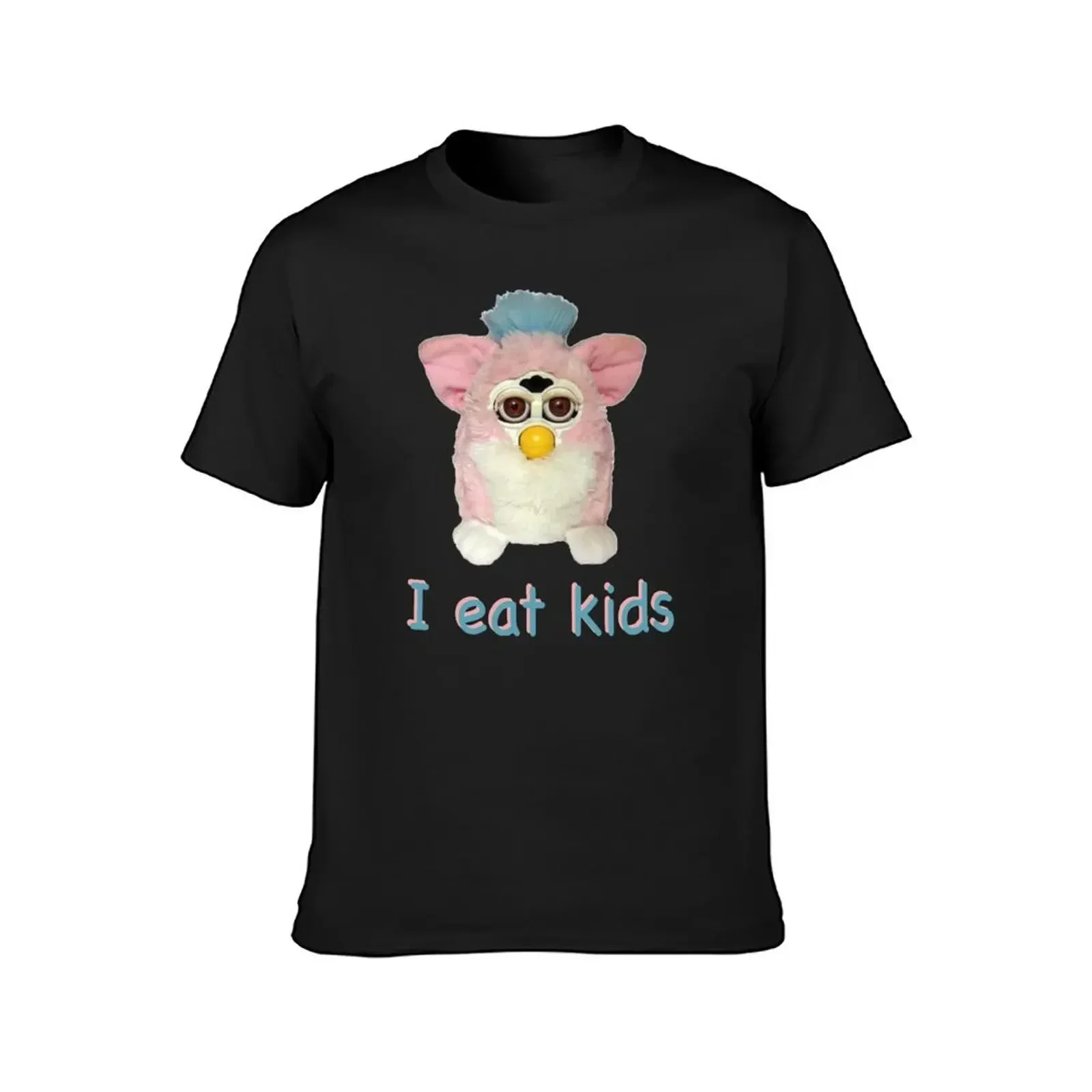 Furby I Eat Kids T-Shirt Grafi - Vintage Fashion Archive ulasan dan harga