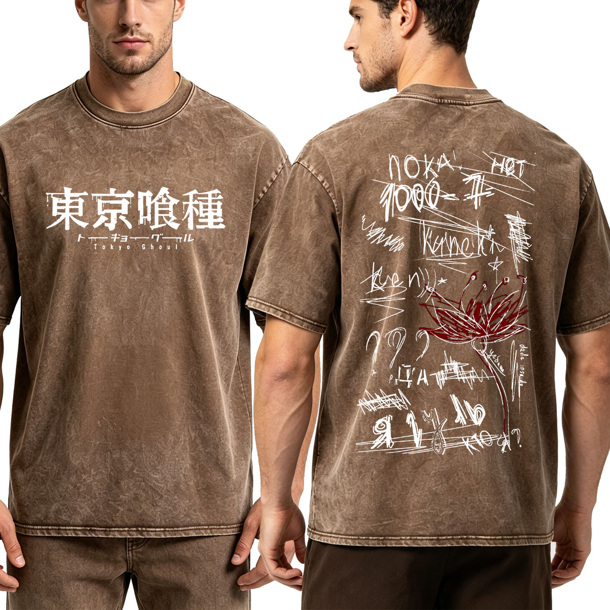 Kaos Anime Tokyo Ghoul Ken Kan - Vintage Ken Fashion ulasan dan harga