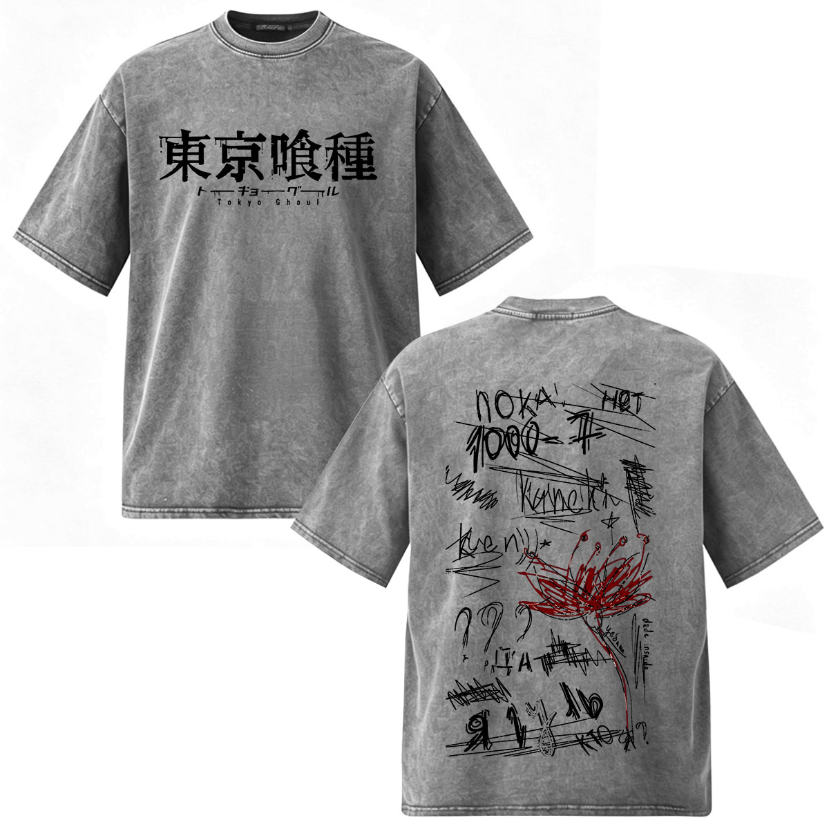 Kaos Anime Tokyo Ghoul Ken Kan - Vintage Ken Fashion ulasan dan harga