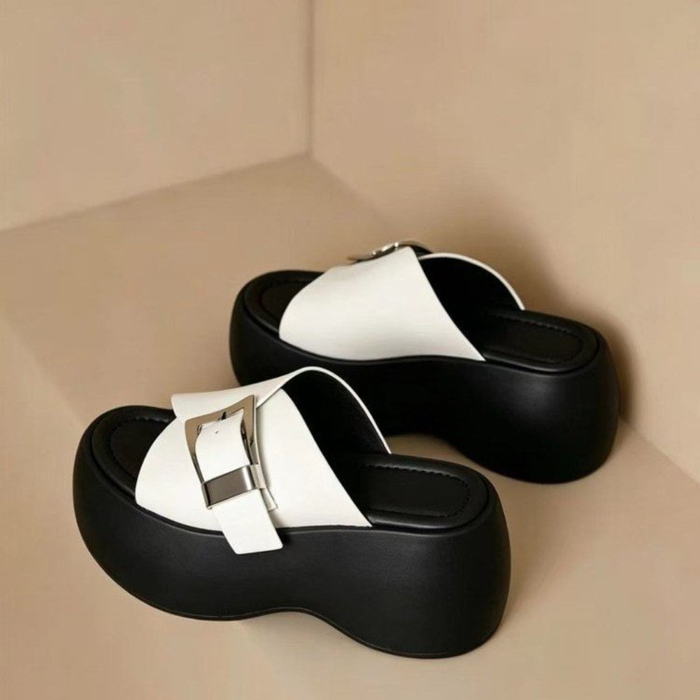 Sandal Wanita Model Platform R - Vintage Fashion Wear ulasan dan harga