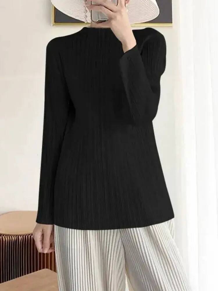 Kaus Lipat Warna Solid Fashion - Vintage Fashion Build ulasan dan harga