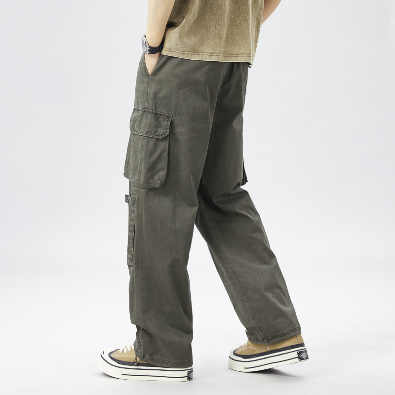 Celana Kargo Multi-saku Pria G - Retro Track Pant ulasan dan harga