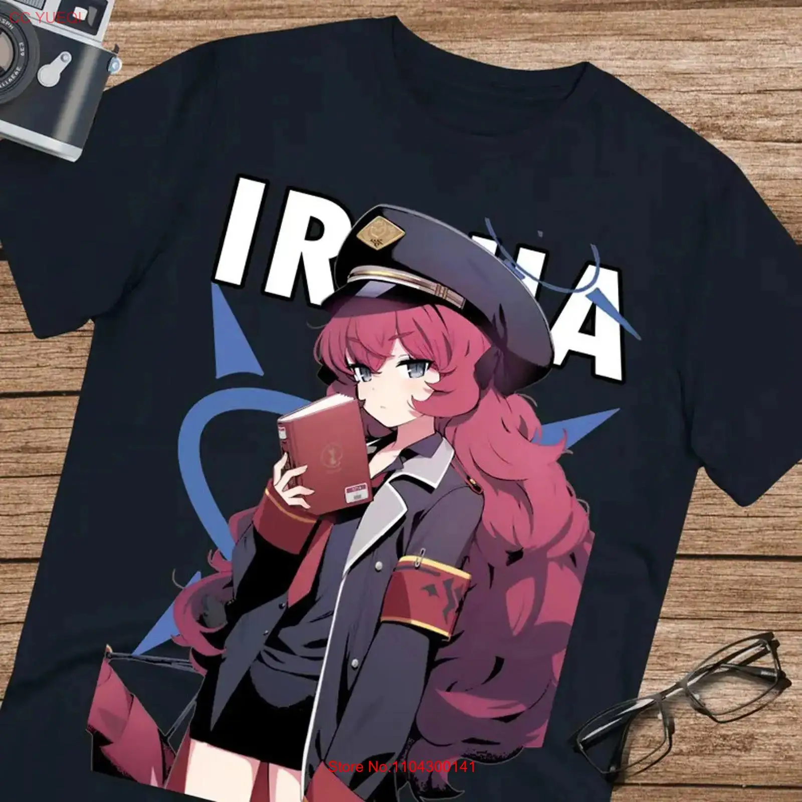 Kaos Anime Iroha Blue Archive  - Vintage Fashion Archive ulasan dan harga