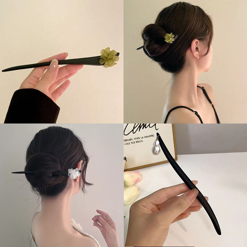 Jepit Rambut Mutiara Stik Ramb - Vintage Fashion Jewelry ulasan dan harga