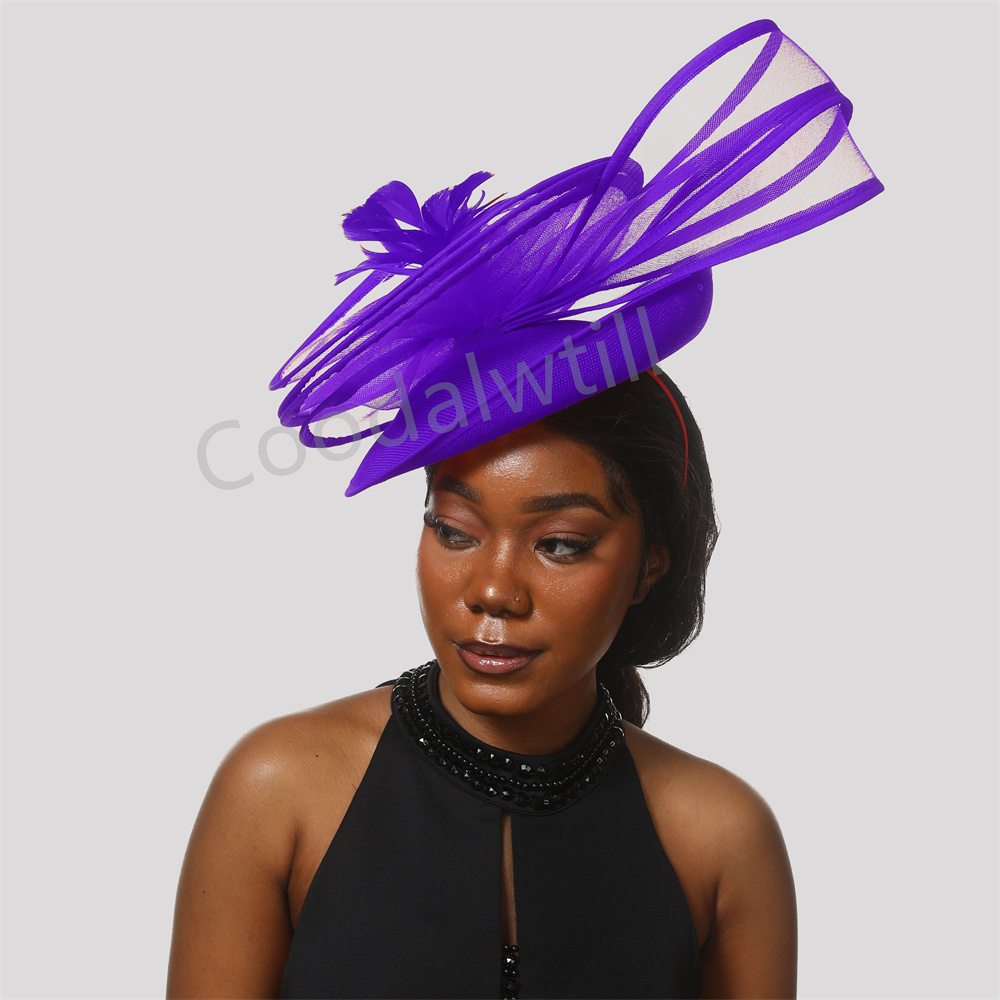Topi bulu Derby Flower Fascina - Vintage Fashion Show ulasan dan harga