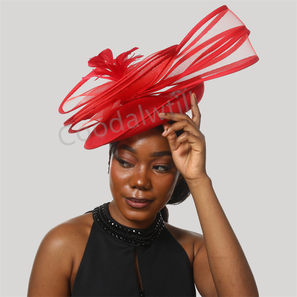 Topi bulu Derby Flower Fascina - Vintage Fashion Show ulasan dan harga