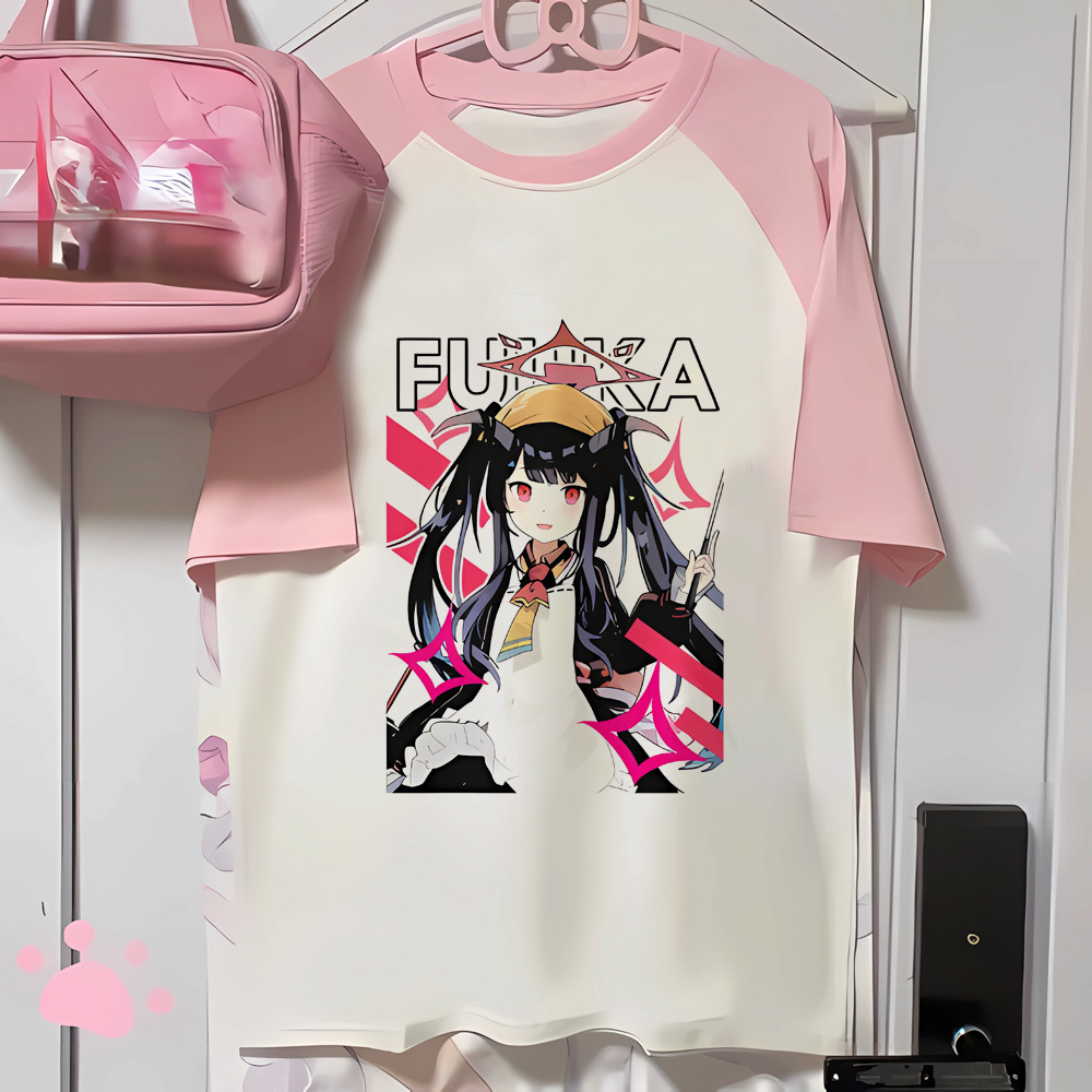 Blue Archive Top Tees Girl Vin - Vintage Fashion Archive ulasan dan harga